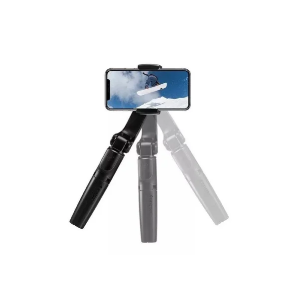 Spigen S610W Bluetooth Gimbal with Selfie Stick - Blackeng