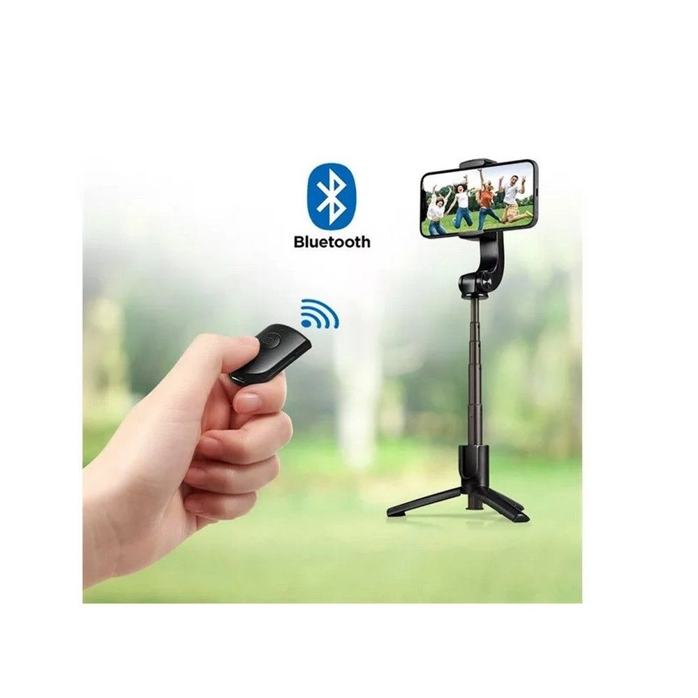 Spigen S610W Bluetooth Gimbal with Selfie Stick - Blackeng