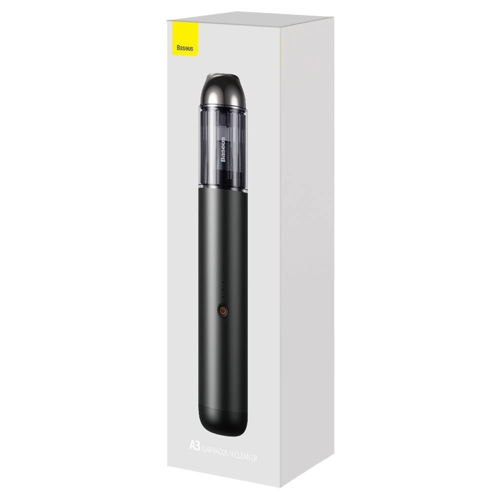 Baseus A3 wireless car vacuum cleaner 135 W 15000 Pa black (CRXCQA3-0A)eng