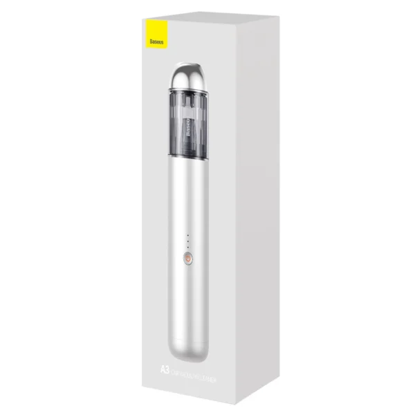 Baseus A3 cordless car vacuum cleaner 135 W 15000 Pa silver (CRXCQA3-0S)eng