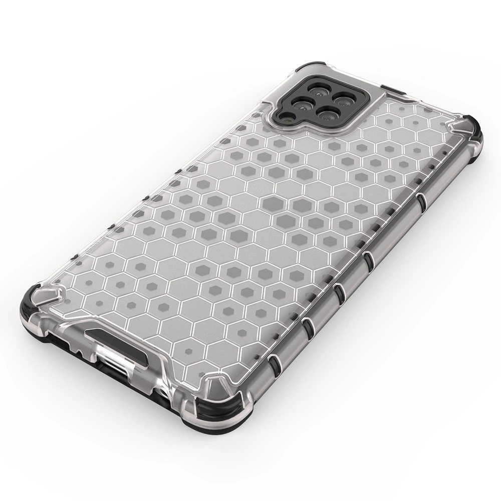 Honeycomb Case armor cover with TPU Bumper for Samsung Galaxy A42 5G redeng