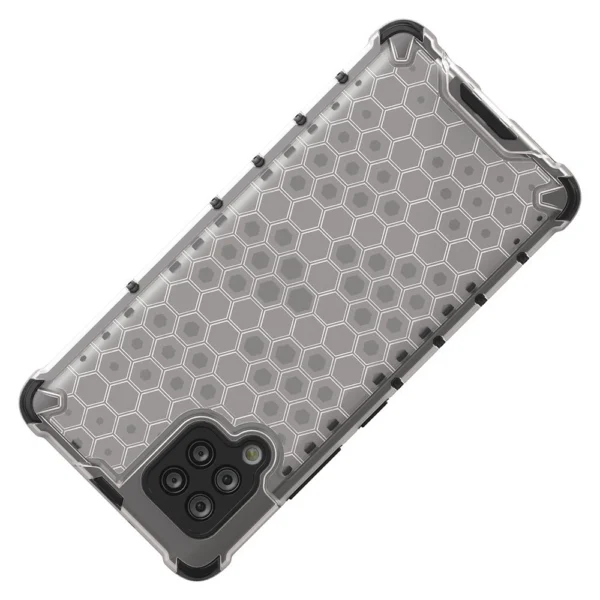 Honeycomb Case armor cover with TPU Bumper for Samsung Galaxy A42 5G redeng