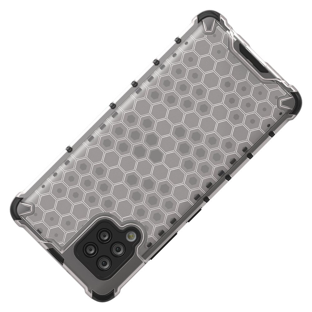Honeycomb Case armor cover with TPU Bumper for Samsung Galaxy A42 5G redeng