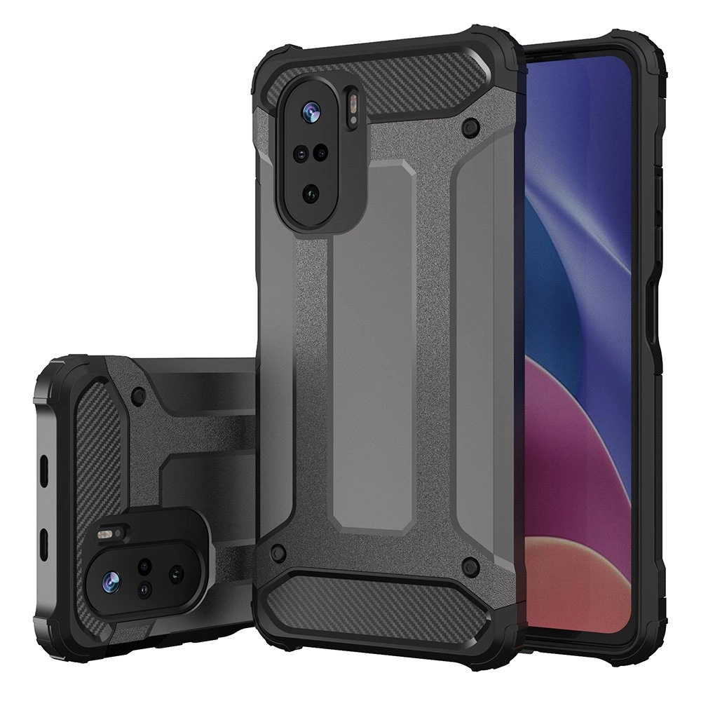 Hybrid Armor Case Tough Rugged Cover for Xiaomi Redmi K40 Pro+ / K40 Pro / K40 / Poco F3 goldeneng