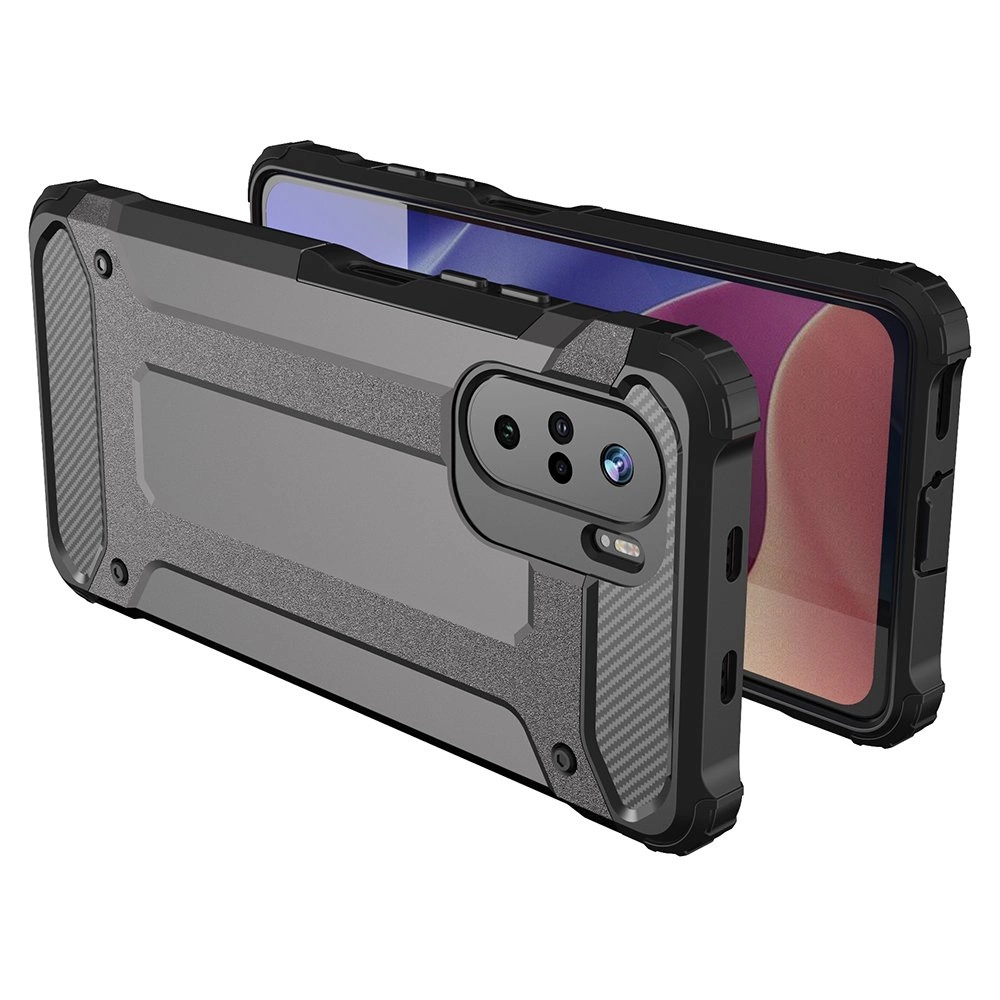 Hybrid Armor Case Tough Rugged Cover for Xiaomi Redmi K40 Pro+ / K40 Pro / K40 / Poco F3 goldeneng