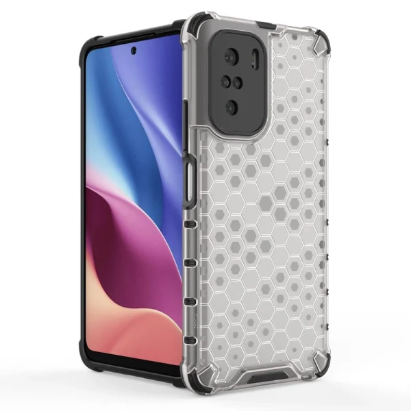 Honeycomb Case armor cover with TPU Bumper for Xiaomi Redmi K40 Pro+ / K40 Pro / K40 / Poco F3 greeneng