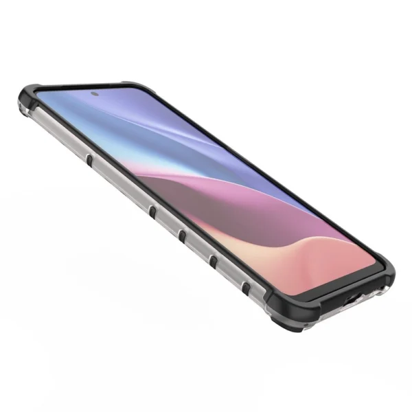 Honeycomb Case armor cover with TPU Bumper for Xiaomi Redmi K40 Pro+ / K40 Pro / K40 / Poco F3 transparenteng