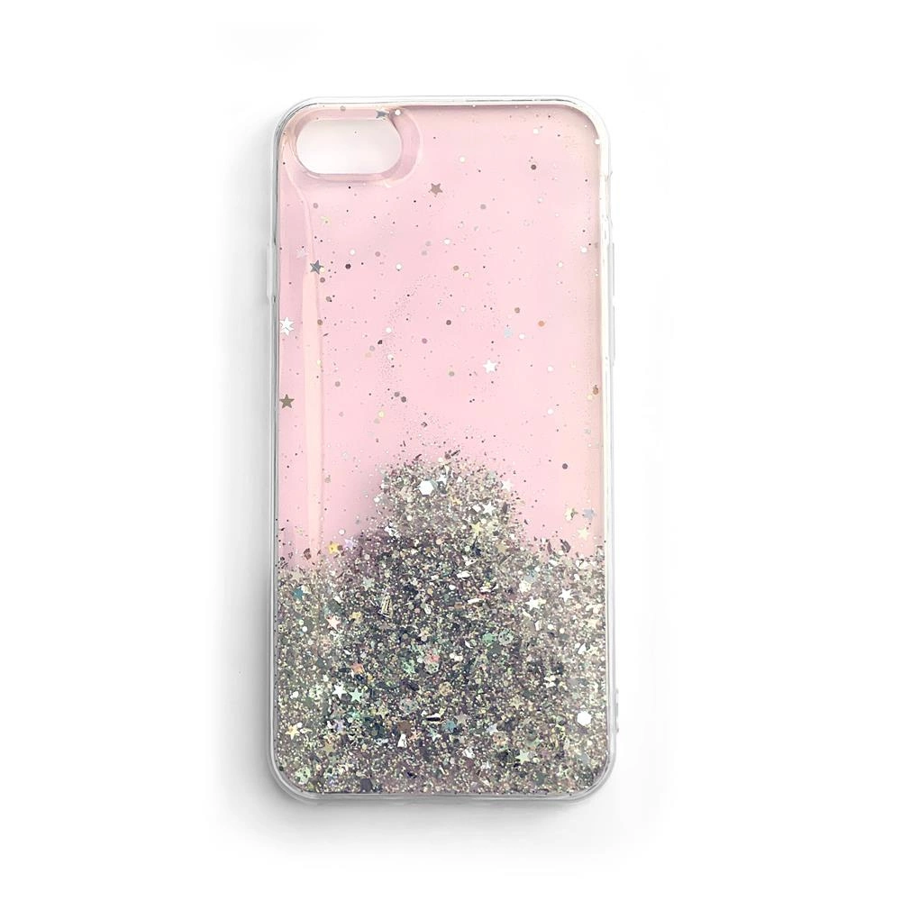 Wozinsky Star Glitter Shining Cover for Xiaomi Redmi K40 Pro+ / K40 Pro / K40 / Poco F3 pinkeng