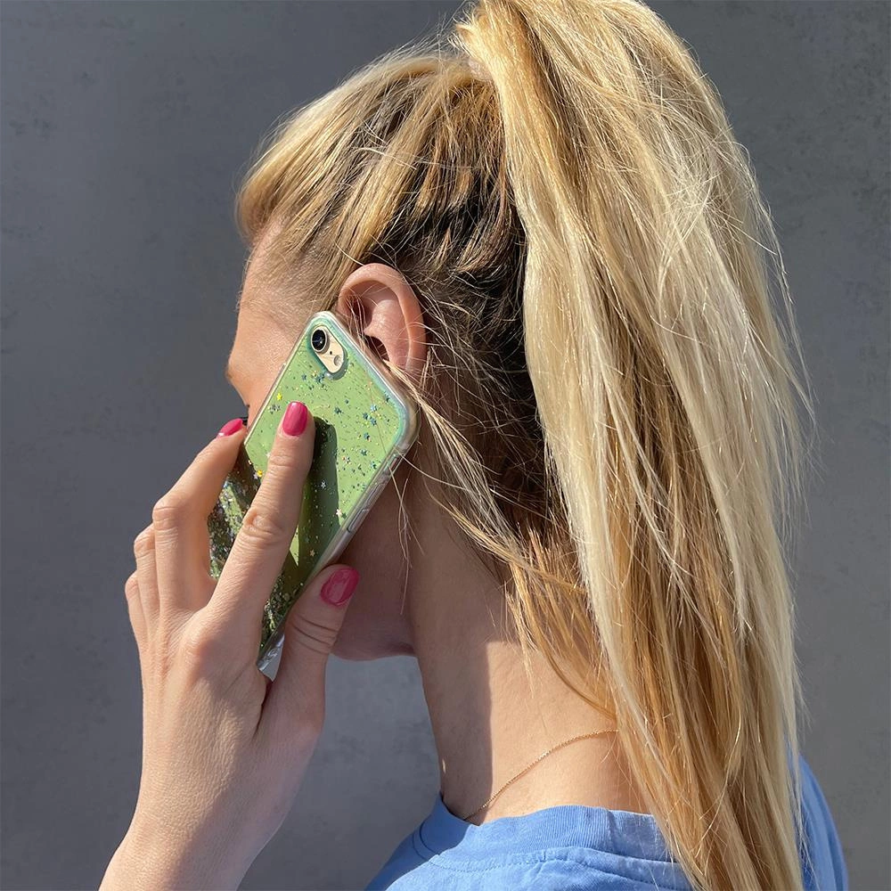 Wozinsky Star Glitter Shining Cover for Xiaomi Redmi K40 Pro+ / K40 Pro / K40 / Poco F3 greeneng