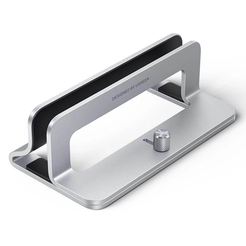 Ugreen Aluminum Vertical Stand Holder Stand for MacBook Laptop Tablet Silver (20471 LP258)eng