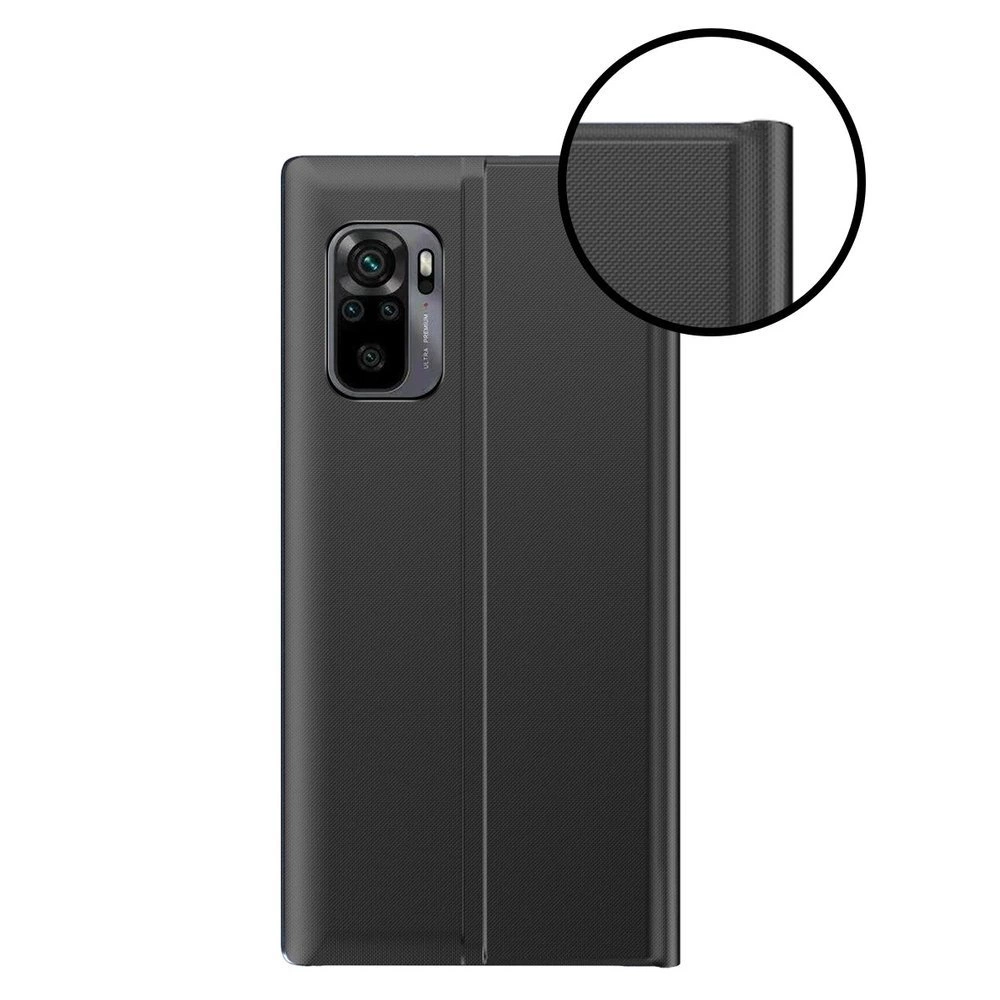 Sleep Case Bookcase Type Case with Smart Window for Xiaomi Redmi K40 Pro+ / K40 Pro / K40 / Poco F3 blueeng