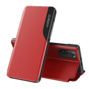 Eco Leather View Case Elegant Flip Cover Case with Stand Function Xiaomi Redmi K40 Pro + / K40 Pro / K40 / Poco F3 Redeng