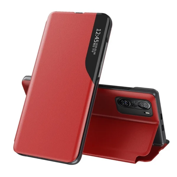 Eco Leather View Case Elegant Flip Cover Case with Stand Function Xiaomi Redmi K40 Pro + / K40 Pro / K40 / Poco F3 Redeng