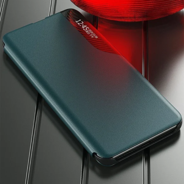 Eco Leather View Case Elegant Flip Cover Case with Stand Function Xiaomi Redmi K40 Pro + / K40 Pro / K40 / Poco F3 Redeng