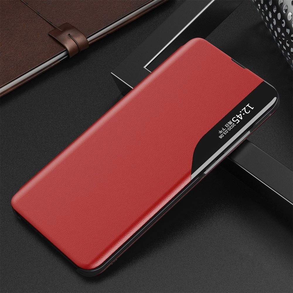 Eco Leather View Case Elegant Flip Cover Case with Stand Function Xiaomi Redmi K40 Pro + / K40 Pro / K40 / Poco F3 Redeng