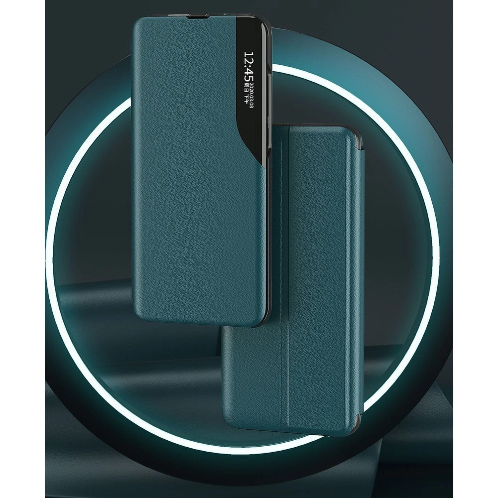 Eco Leather View Case Elegant Flip Cover Case with Stand Function Xiaomi Redmi K40 Pro + / K40 Pro / K40 / Poco F3 Redeng