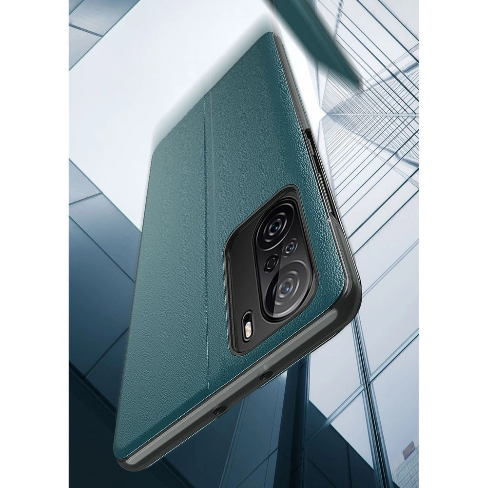 Eco Leather View Case Elegant Flip Cover Case with Stand Function Xiaomi Redmi K40 Pro + / K40 Pro / K40 / Poco F3 Redeng