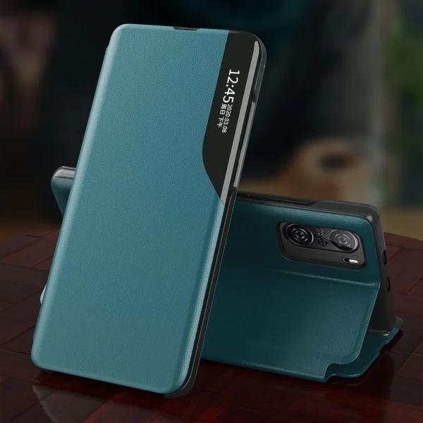 Eco Leather View Case Elegant Flip Cover Case with Stand Function Xiaomi Redmi K40 Pro + / K40 Pro / K40 / Poco F3 Redeng