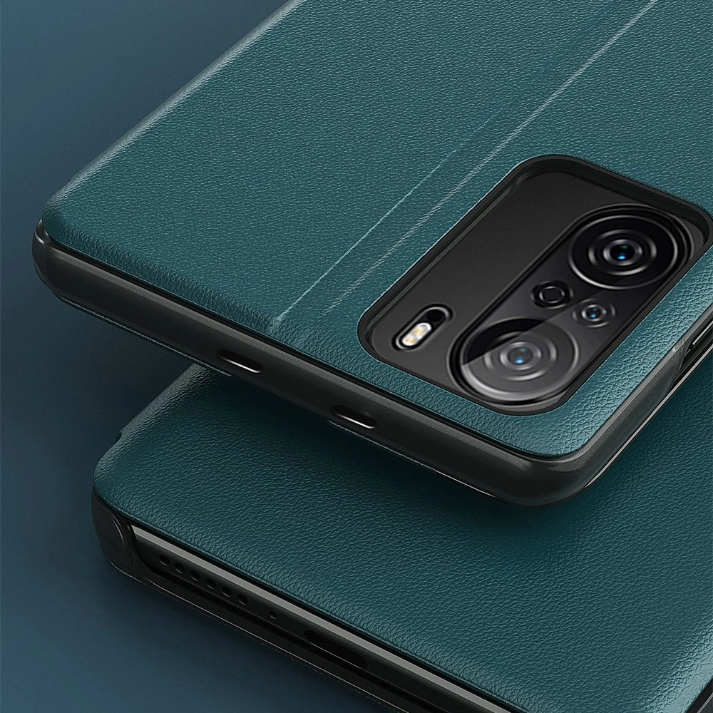 Eco Leather View Case Elegant Flip Cover Case with Stand Function Xiaomi Redmi K40 Pro + / K40 Pro / K40 / Poco F3 Redeng