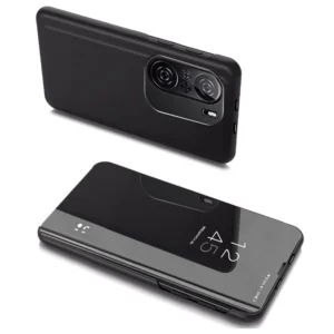 Clear View Case cover for Xiaomi Redmi K40 Pro+ / K40 Pro / K40 / Poco F3 blackeng