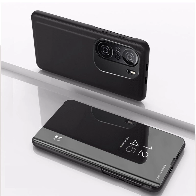Clear View Case cover for Xiaomi Redmi K40 Pro+ / K40 Pro / K40 / Poco F3 blackeng