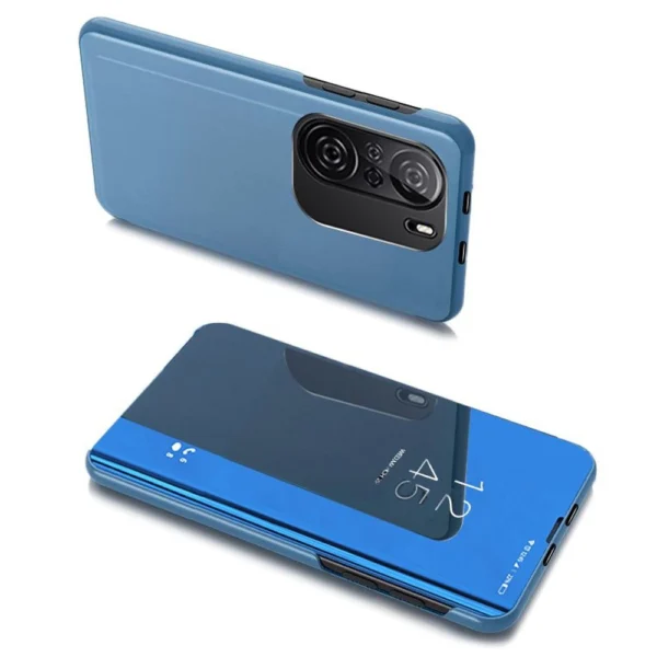 Clear View Case cover for Xiaomi Redmi K40 Pro+ / K40 Pro / K40 / Poco F3 blueeng
