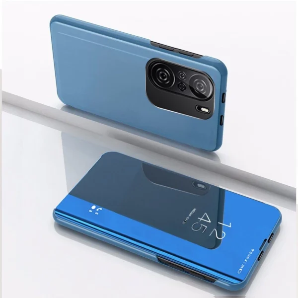 Clear View Case cover for Xiaomi Redmi K40 Pro+ / K40 Pro / K40 / Poco F3 blueeng