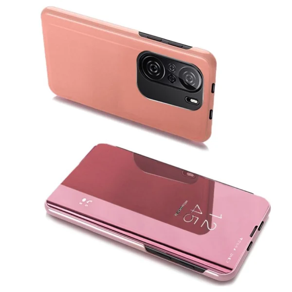 Clear View Case cover for Xiaomi Redmi K40 Pro+ / K40 Pro / K40 / Poco F3 pinkeng