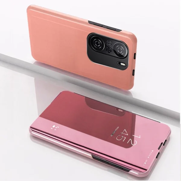 Clear View Case cover for Xiaomi Redmi K40 Pro+ / K40 Pro / K40 / Poco F3 pinkeng