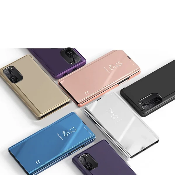 Clear View Case cover for Xiaomi Redmi K40 Pro+ / K40 Pro / K40 / Poco F3 pinkeng