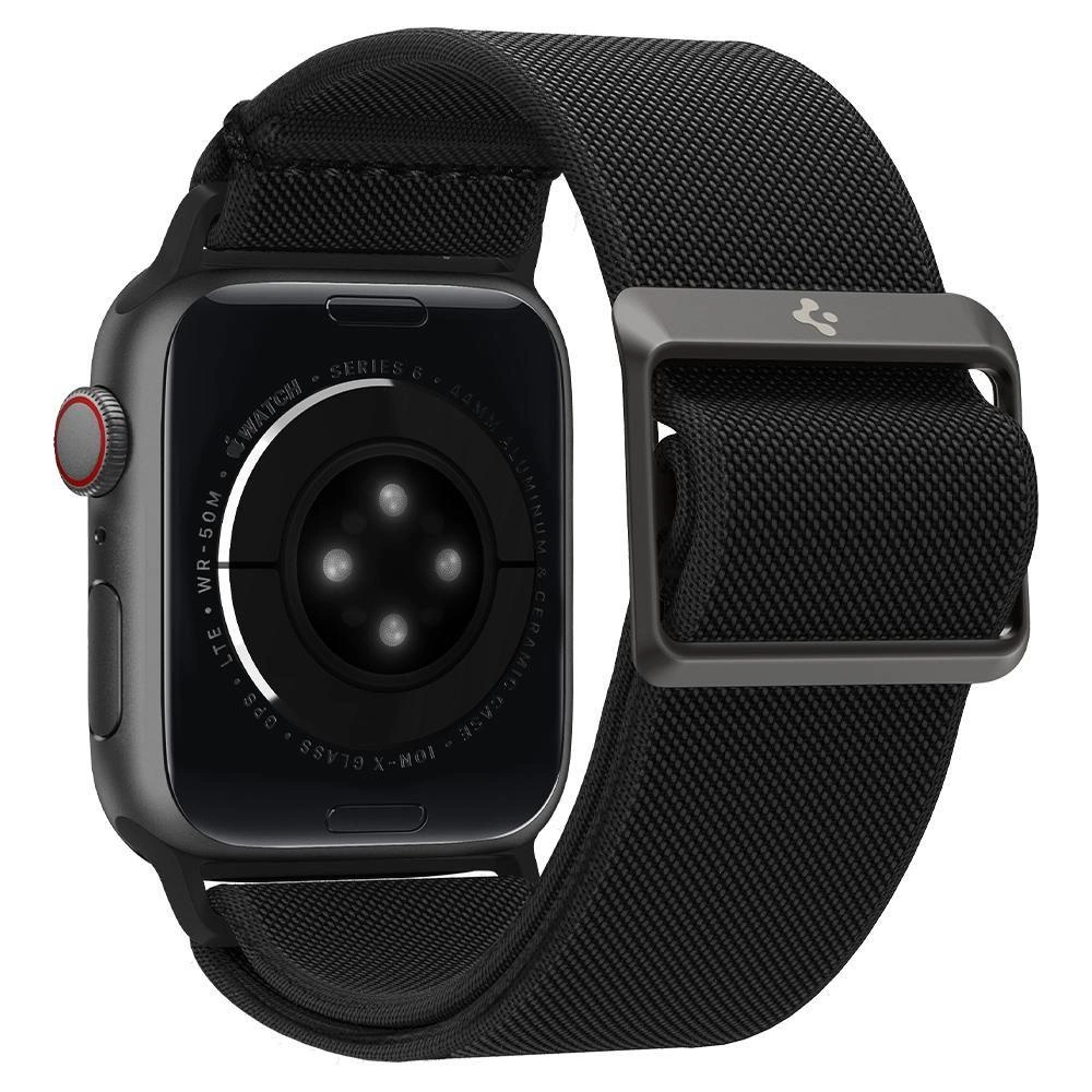 Spigen Fit Lite Strap for Apple Watch 4/5/6/7/8/9/SE/Ultra (42/44/45/49 mm) - Blackeng