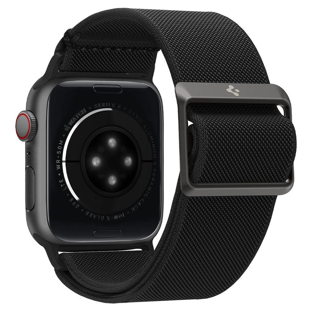 Spigen Fit Lite Strap for Apple Watch 4/5/6/7/8/9/SE/Ultra (42/44/45/49 mm) - Blackeng