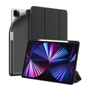 DUX DUCIS Osom TPU gel tablet cover with multi-angle stand and Smart Sleep function for iPad Pro 12.9'' 2021 blackeng