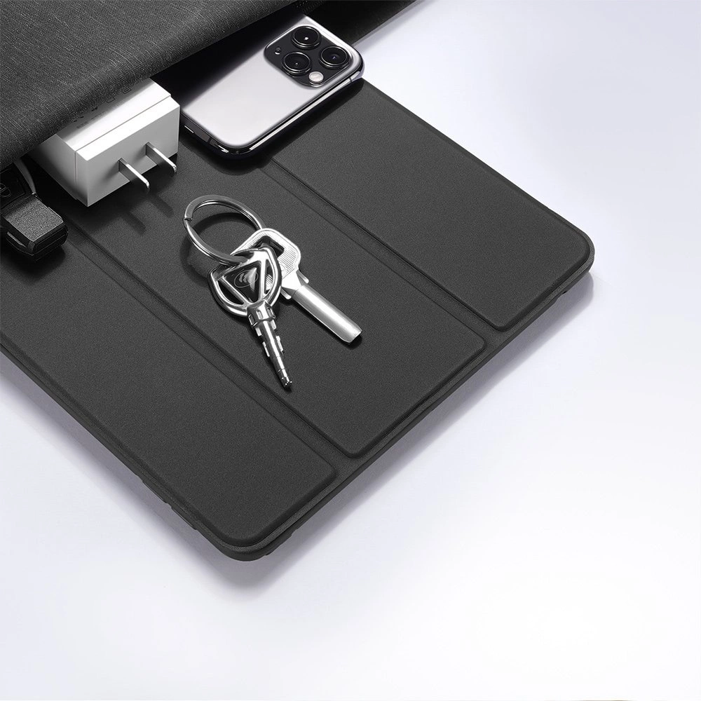 DUX DUCIS Osom TPU gel tablet cover with multi-angle stand and Smart Sleep function for iPad Pro 12.9'' 2021 blackeng