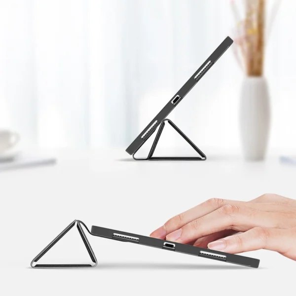 DUX DUCIS Osom TPU gel tablet cover with multi-angle stand and Smart Sleep function for iPad Pro 12.9'' 2021 blackeng