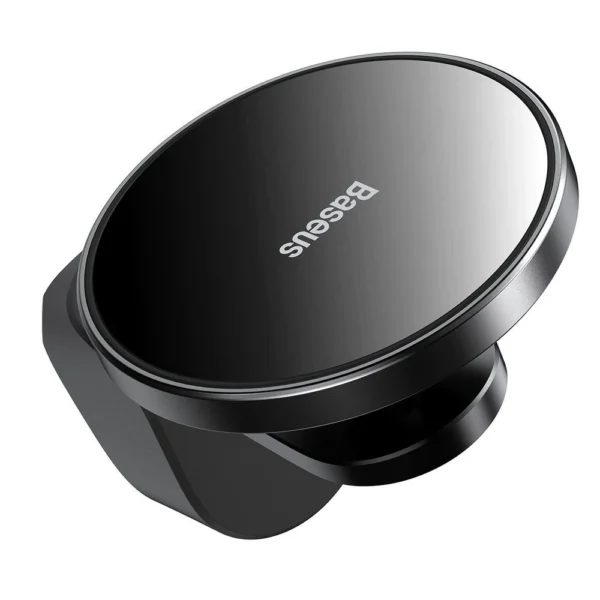 Baseus magnetic car phone holder wireless Qi charger 15 W (MagSafe compatible for iPhone) black (WXJN-01)eng
