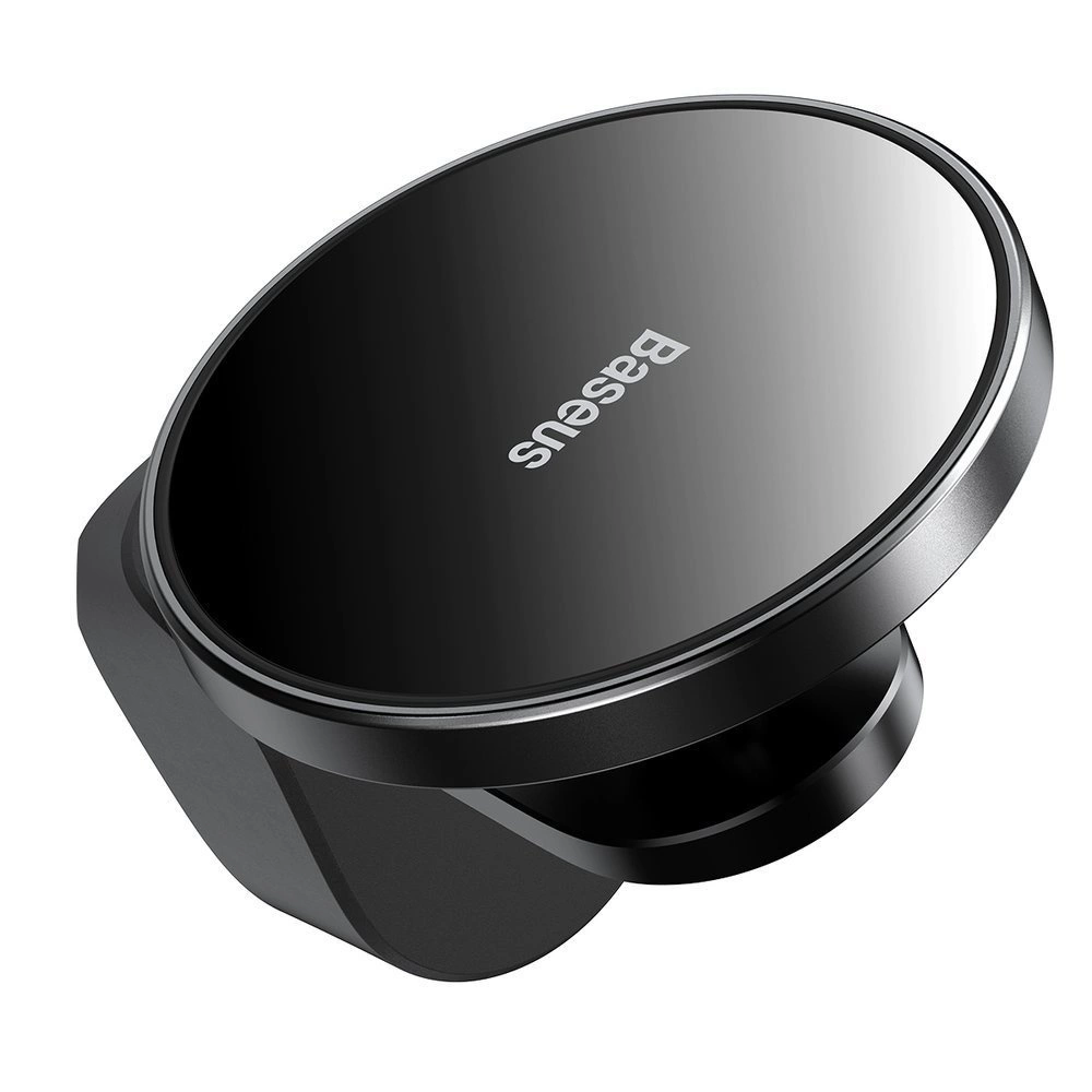 Baseus magnetic car phone holder wireless Qi charger 15 W (MagSafe compatible for iPhone) black (WXJN-01)eng