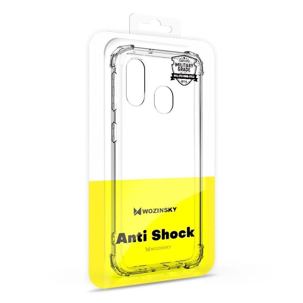 Wozinsky Anti Shock durable case with Military Grade Protection for Samsung Galaxy A72 4G transparenteng