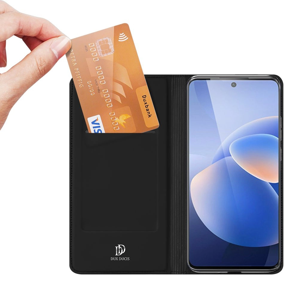 70841_6 Dux Ducis Skin Pro Bookcase type case for Vivo X60 blackeng