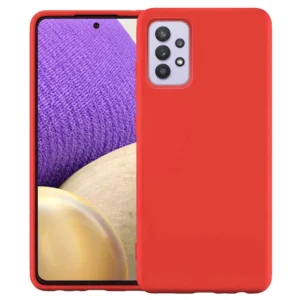 Silicone Case Soft Flexible Rubber Cover for Samsung Galaxy A32 4G redeng