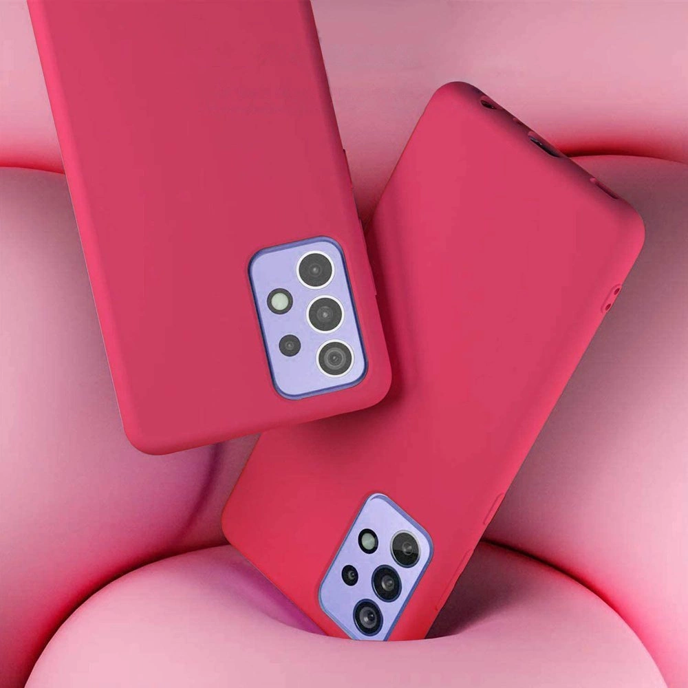 Silicone Case Soft Flexible Rubber Cover for Samsung Galaxy A32 4G redeng