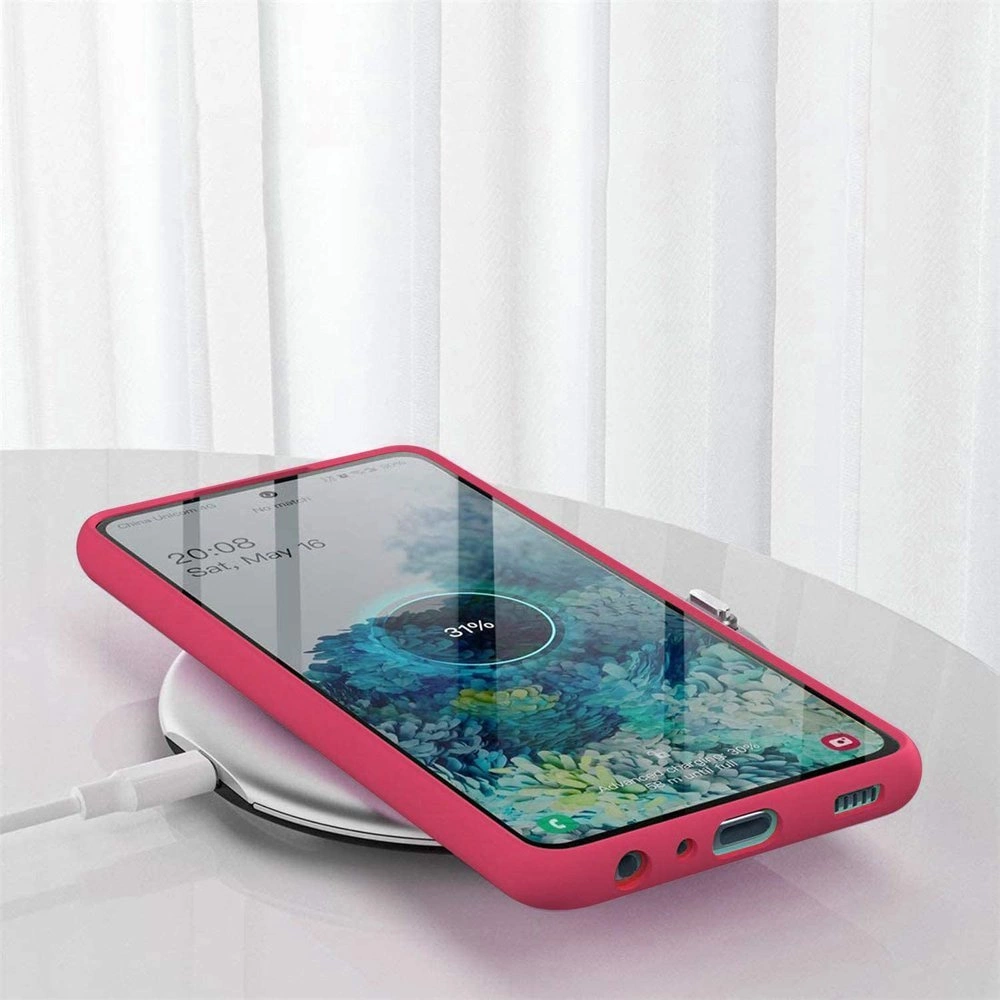 Silicone Case Soft Flexible Rubber Cover for Samsung Galaxy A32 4G redeng