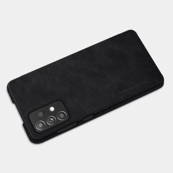 Nillkin Qin leather holster case for Samsung Galaxy A72 4G blackeng