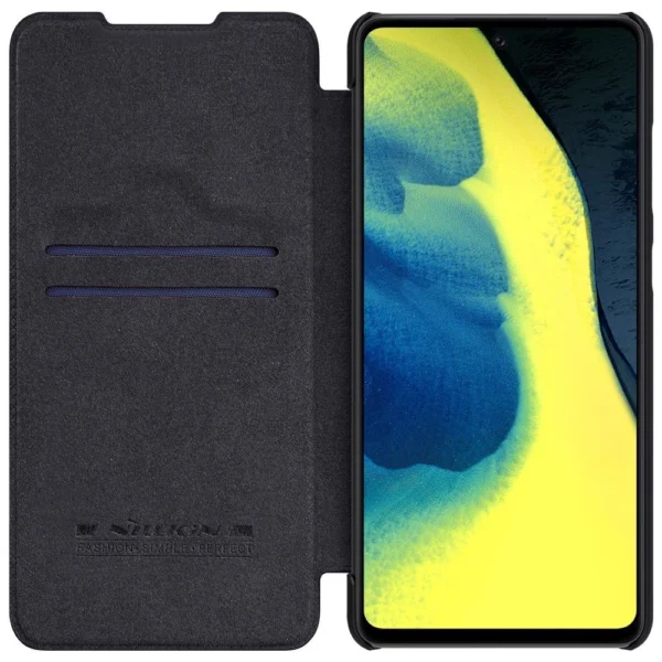 Nillkin Qin leather holster case for Samsung Galaxy A72 4G blackeng