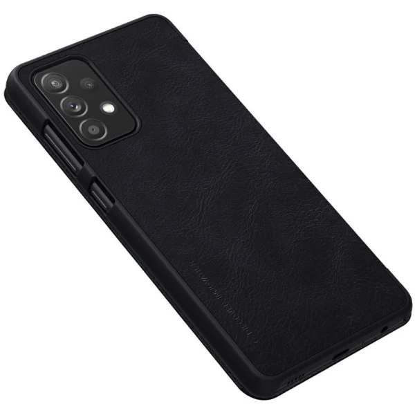 Nillkin Qin leather holster case for Samsung Galaxy A72 4G blackeng