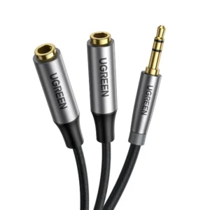 Ugreen aUX 3.5mm mini jack extension cable 0.2m black (AV191 50253)eng