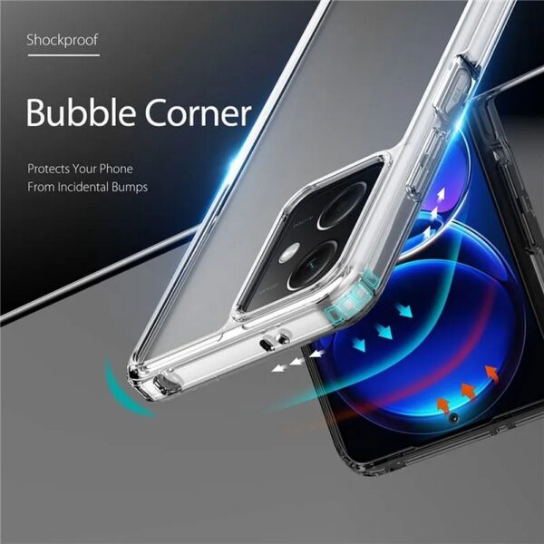 DUX DUCIS case CLIN for REDMI NOTE 12 5G transparent