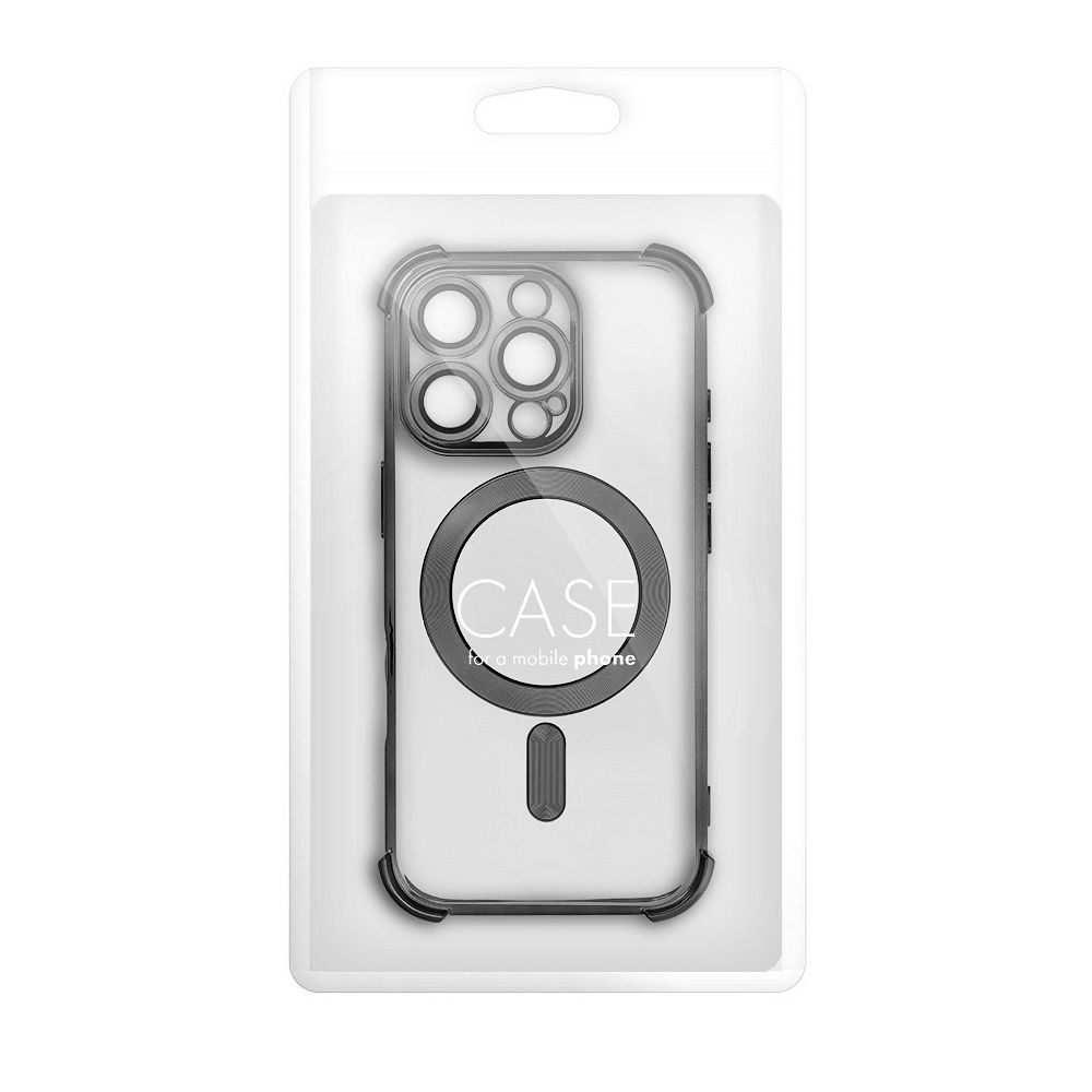 Case ANTISHOCK ELECTRO for IPHONE 17 Air compatible with MagSafe black