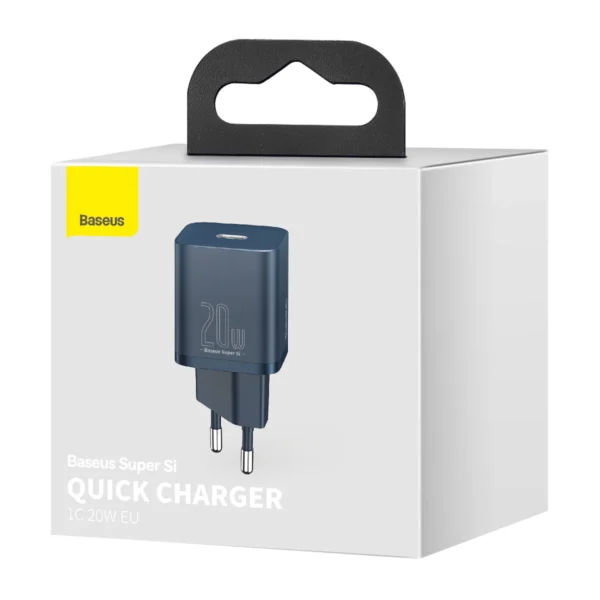 Baseus Super Si 1C fast charger USB Type C 20 W Power Delivery blue (CCSUP-B03)eng