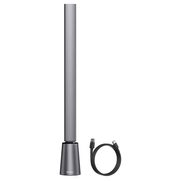Baseus Smart Eye wireless LED desk lamp with battery 2200 mAh gray (DGZG-0G)eng